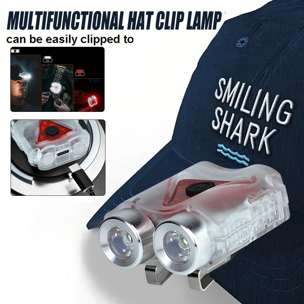Running Headlamp - Rechargeable Hands-Free Led Headlamp,Waterproof Keychain Magnet