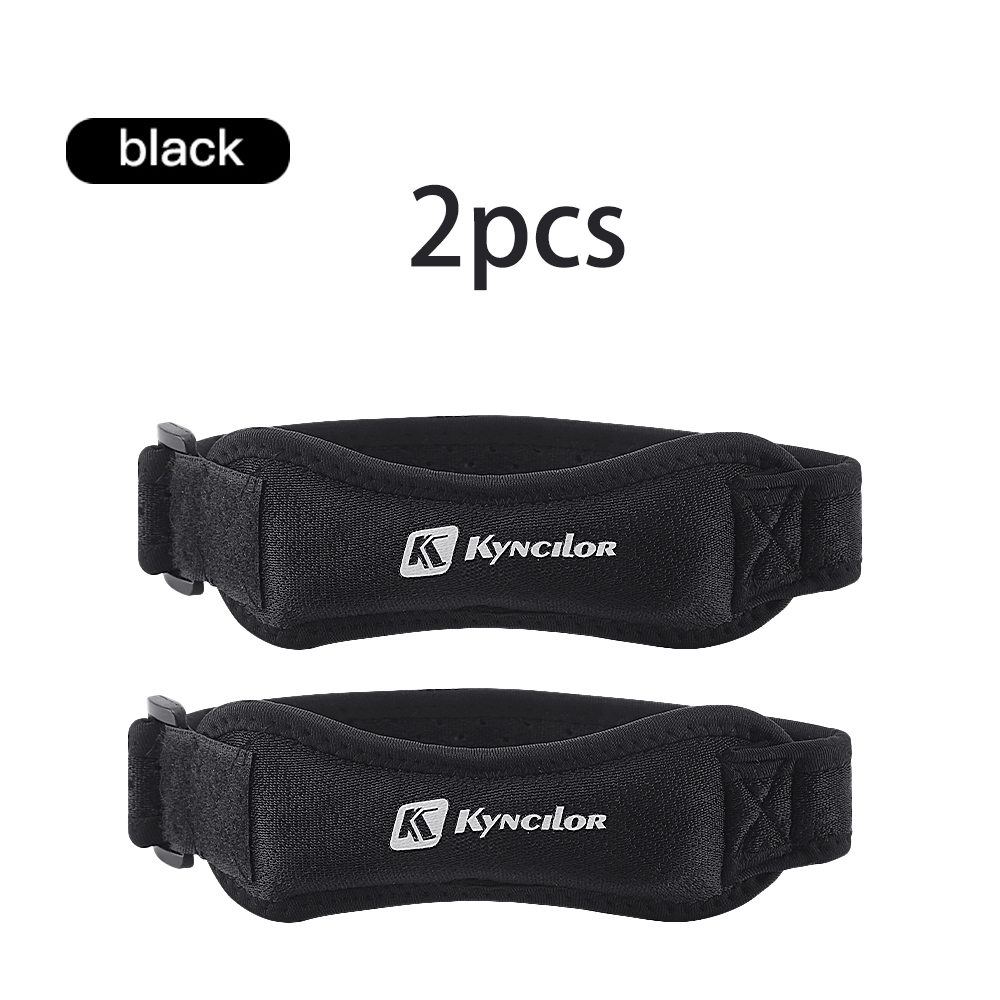 Running Belt - 2Pcs Adjustable Knee Patella Support Strap,