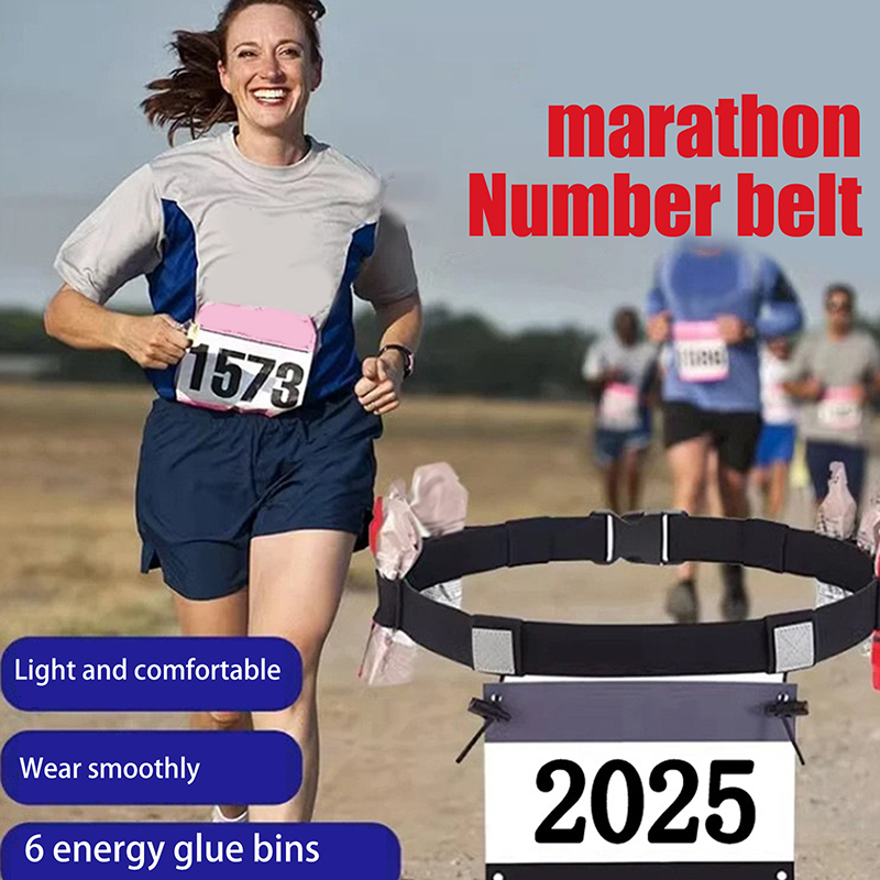 Running Belt - Running Race Number Belt Waist Pack