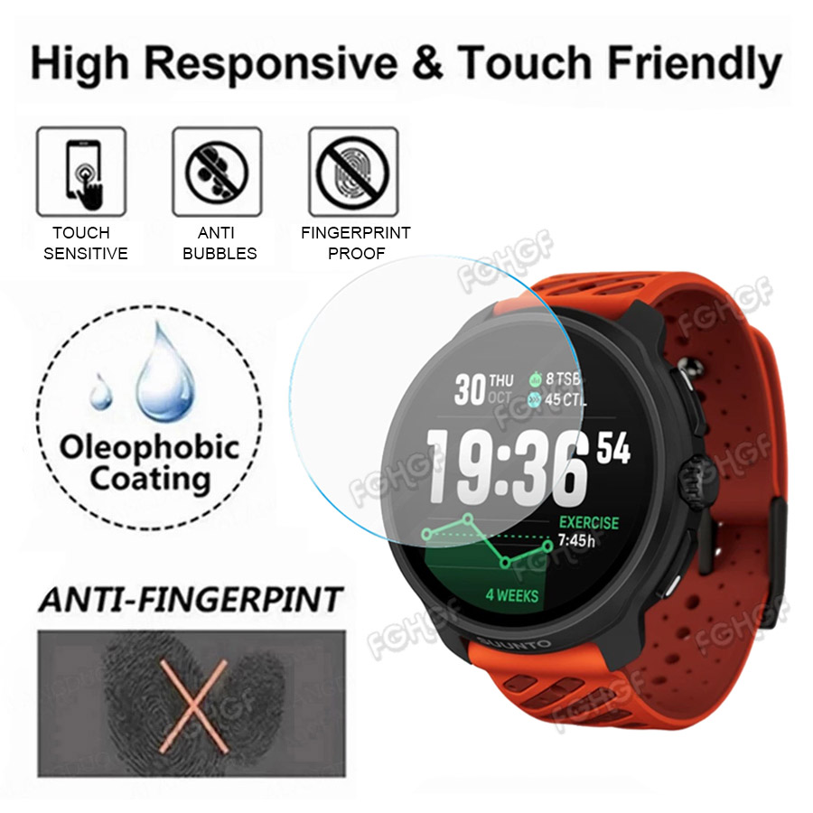 Running Watch - Tempered Glass Protective Film Guard For