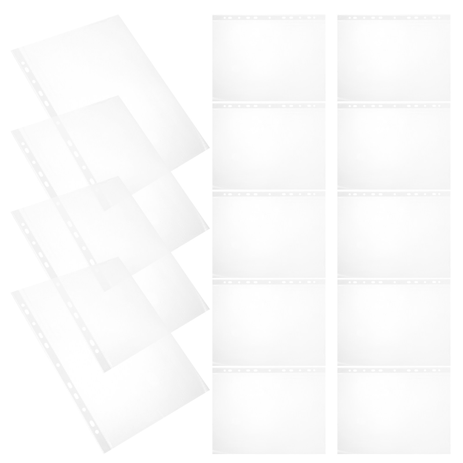 Race Bib - 100Pcs Clear Bib Pocket PVC Race