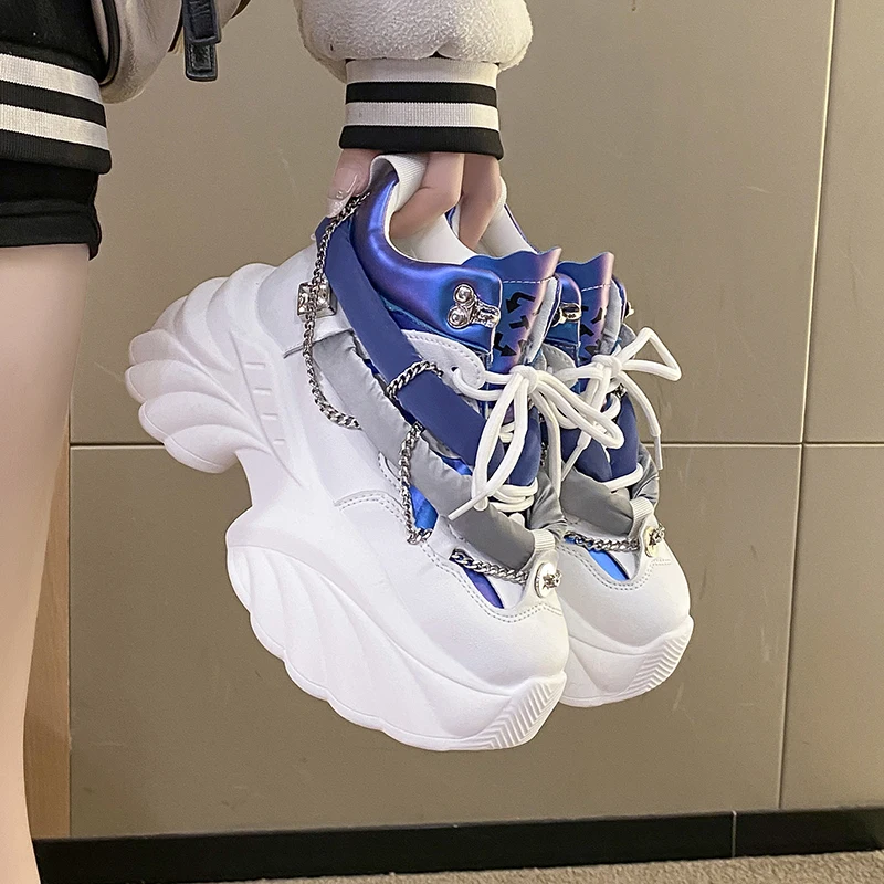 Running Shoes Women - Lovely Kawaii Women sneakers wedge casual
