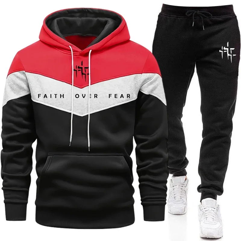 Faith Over Fear Men's Tracksui - Joggers Pants 评论和价格