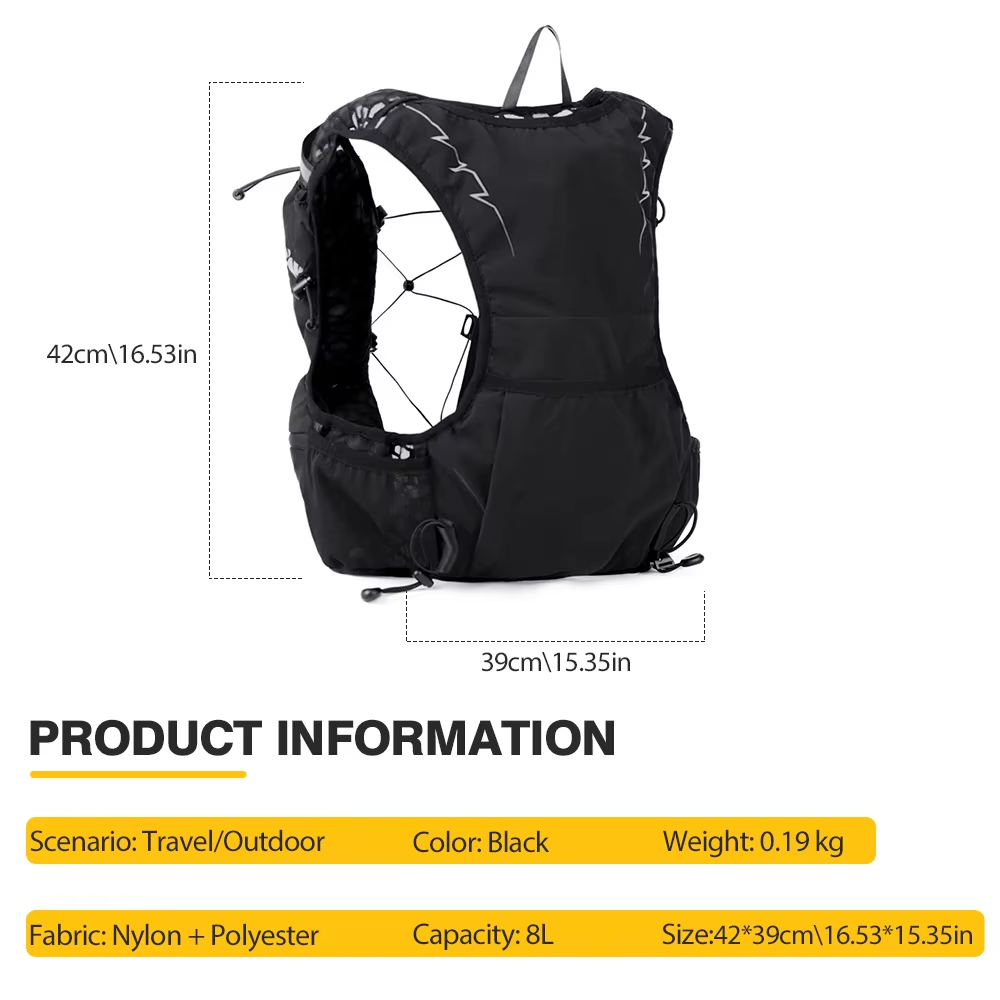 NEWBOLER Outdoor Trail Running - Hydration Vest 评论和价格