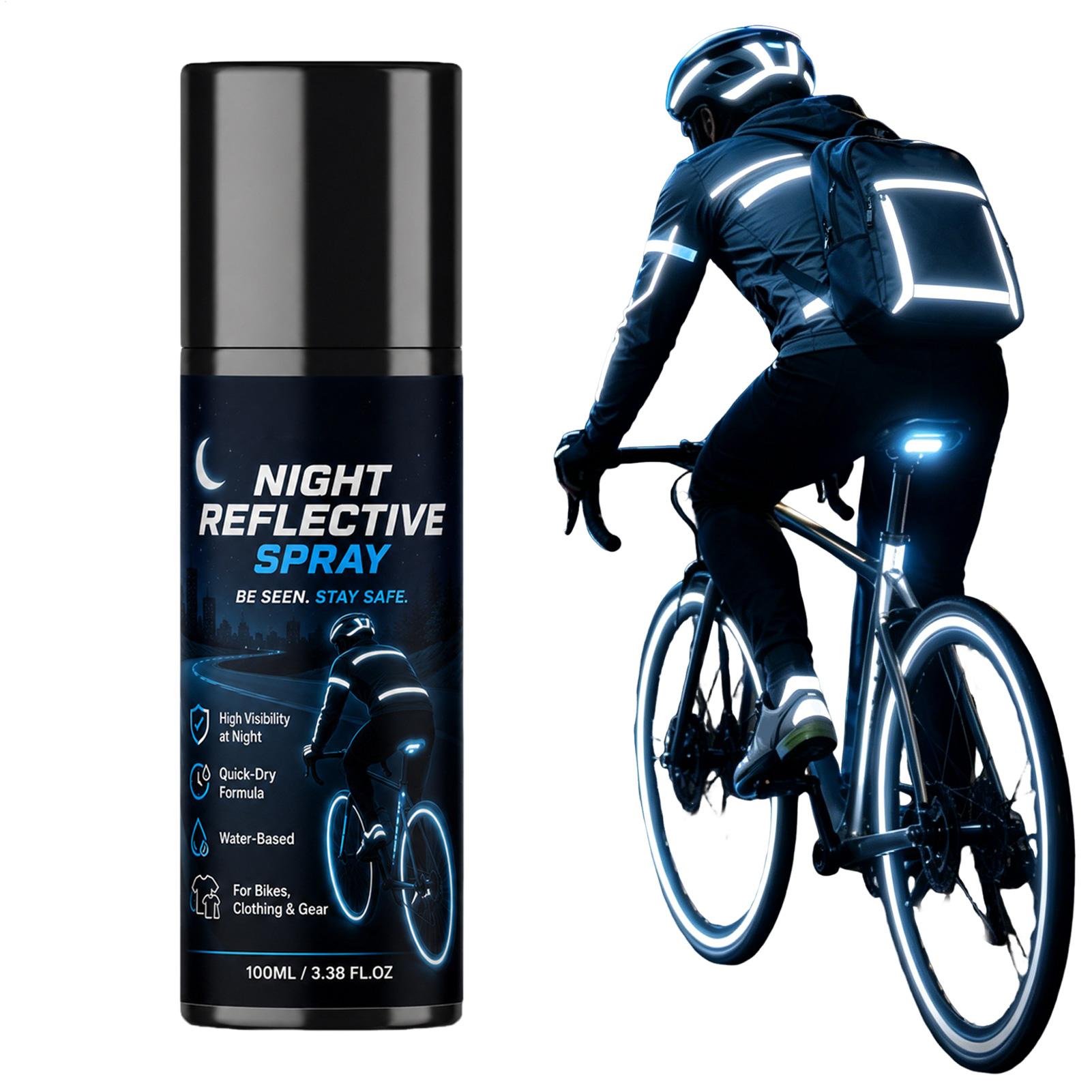 100ml Night Reflective Spray,  - Running Visibility Gear 评论和价格