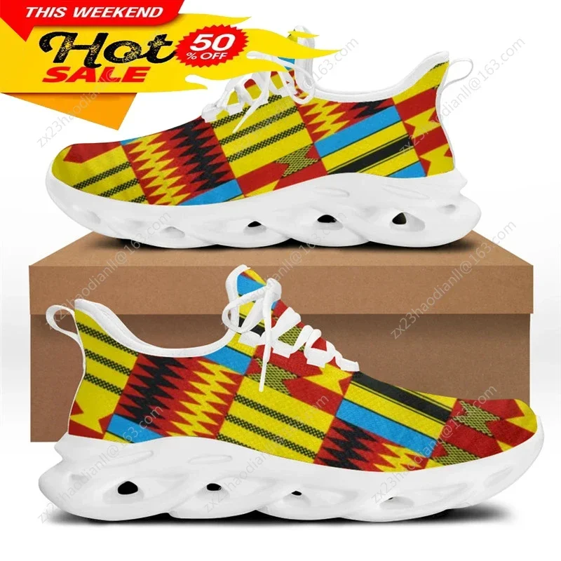African Ethnic Tribal Pattern  - Running Shoes Women 评论和价格