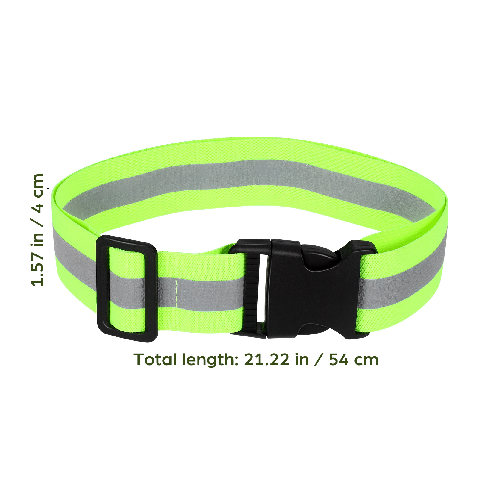 Fluorescent Green Reflective B - Running Visibility Gear 评论和价格