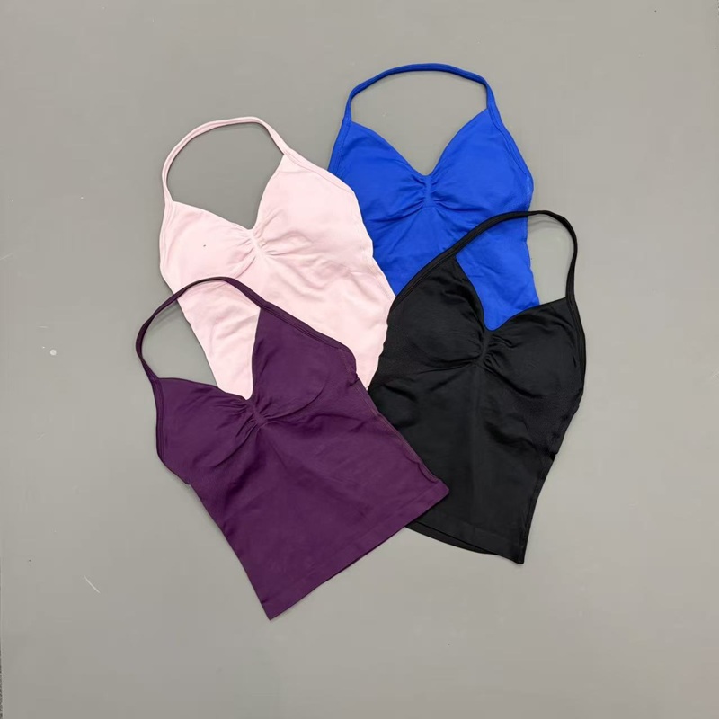 Gym Women Sports Tank Top Seam - Running Belt 评论和价格