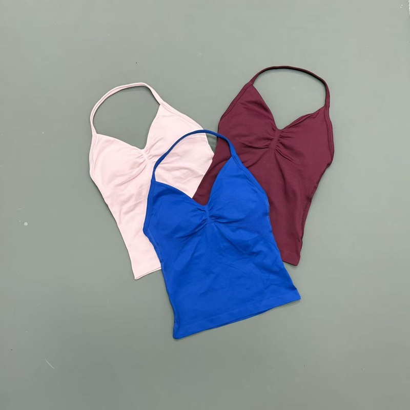 Gym Women Sports Tank Top Seam - Running Belt 评论和价格