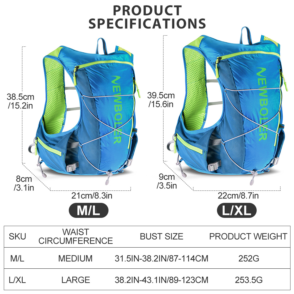 NEWBOLER Running Hydrating Ves - Hydration Vest 评论和价格