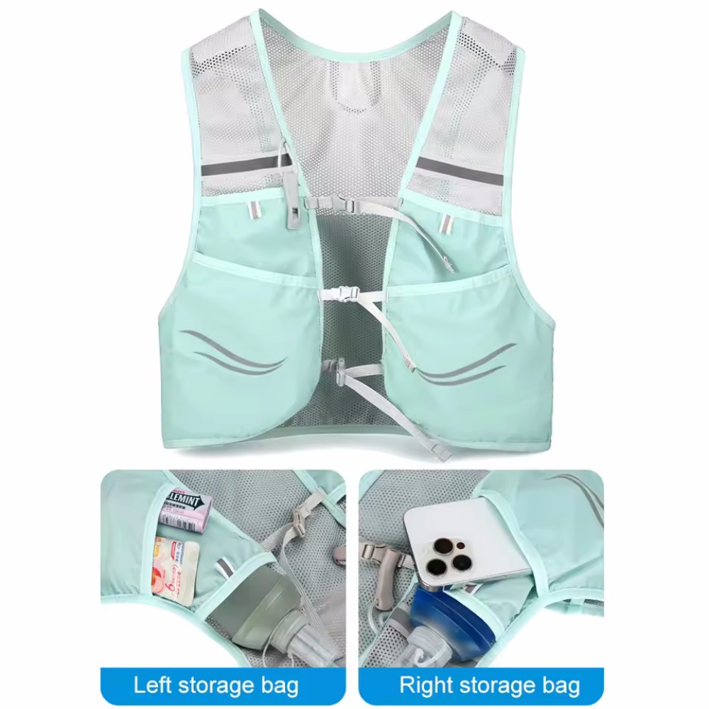 Reflective Running Vest Hydrat - Hydration Vest 评论和价格