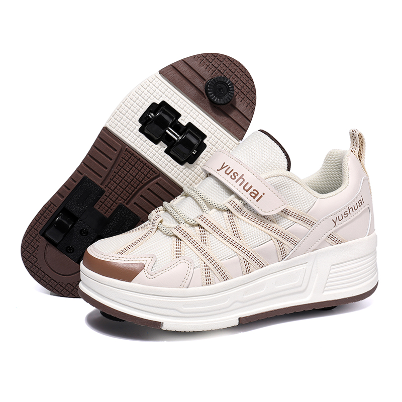 Four-Wheeled Automatic Retract - Running Shoes Men 评论和价格