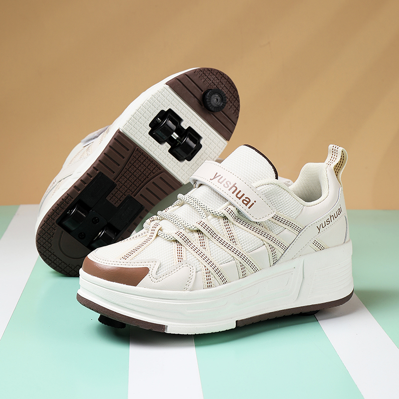 Four-Wheeled Automatic Retract - Running Shoes Men 评论和价格