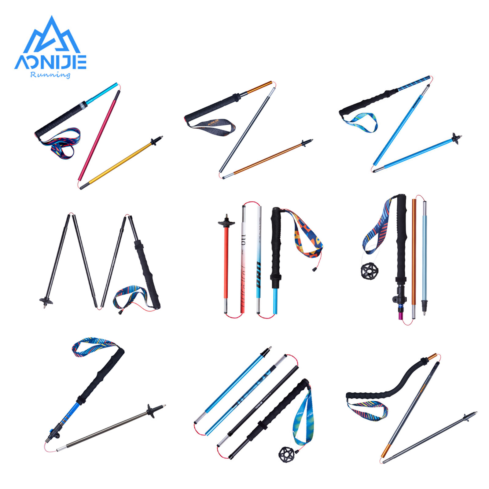 2pcs  AONIJIE All Types of Hik - Trekking Pole Carbon 评论和价格
