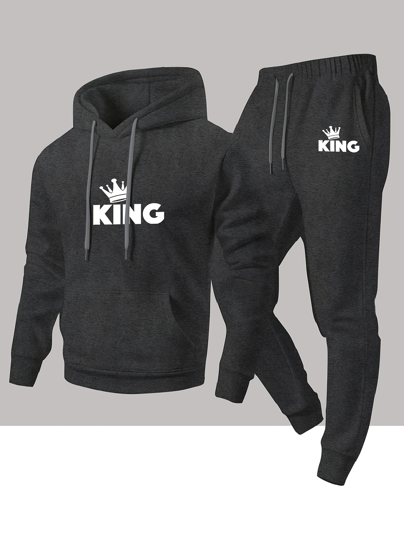 2026Men KING Heat Transfer Pri - Joggers Pants 评论和价格