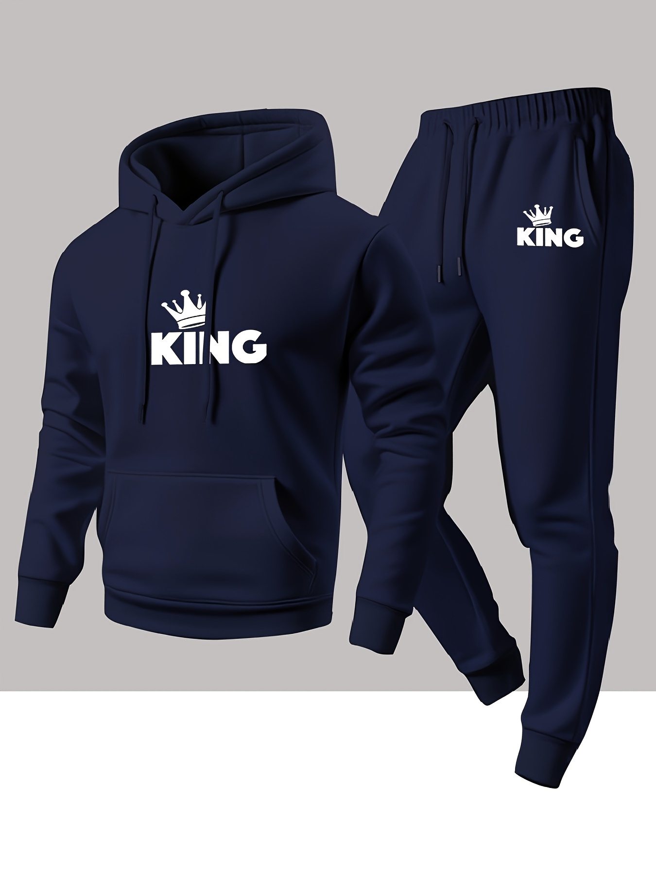 2026Men KING Heat Transfer Pri - Joggers Pants 评论和价格
