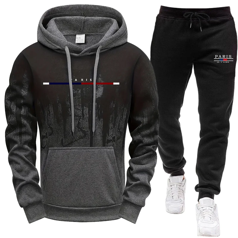 Men's Set/Hoodie/Pants Autumn  - Joggers Pants 评论和价格