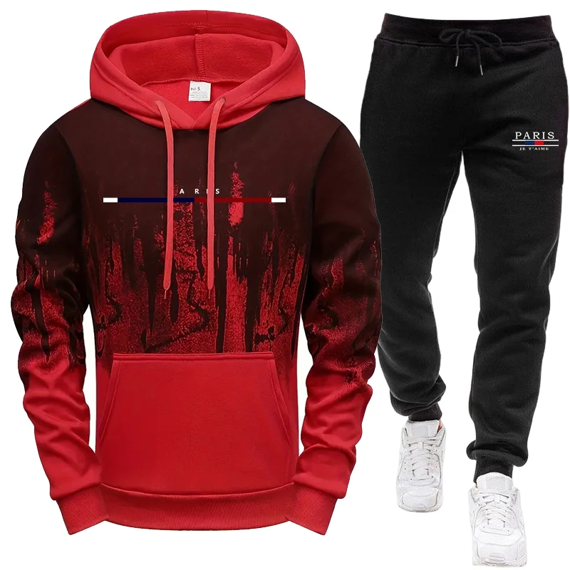 Men's Set/Hoodie/Pants Autumn  - Joggers Pants 评论和价格