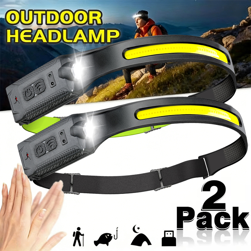 LED HeadlampRechargeable 3-mod - Running Headlamp 评论和价格