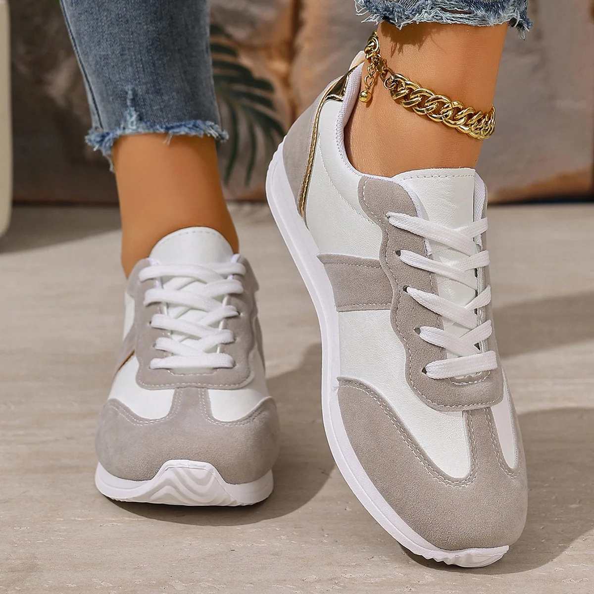 Casual Low-Top Women's Running - Running Shoes Women 评论和价格