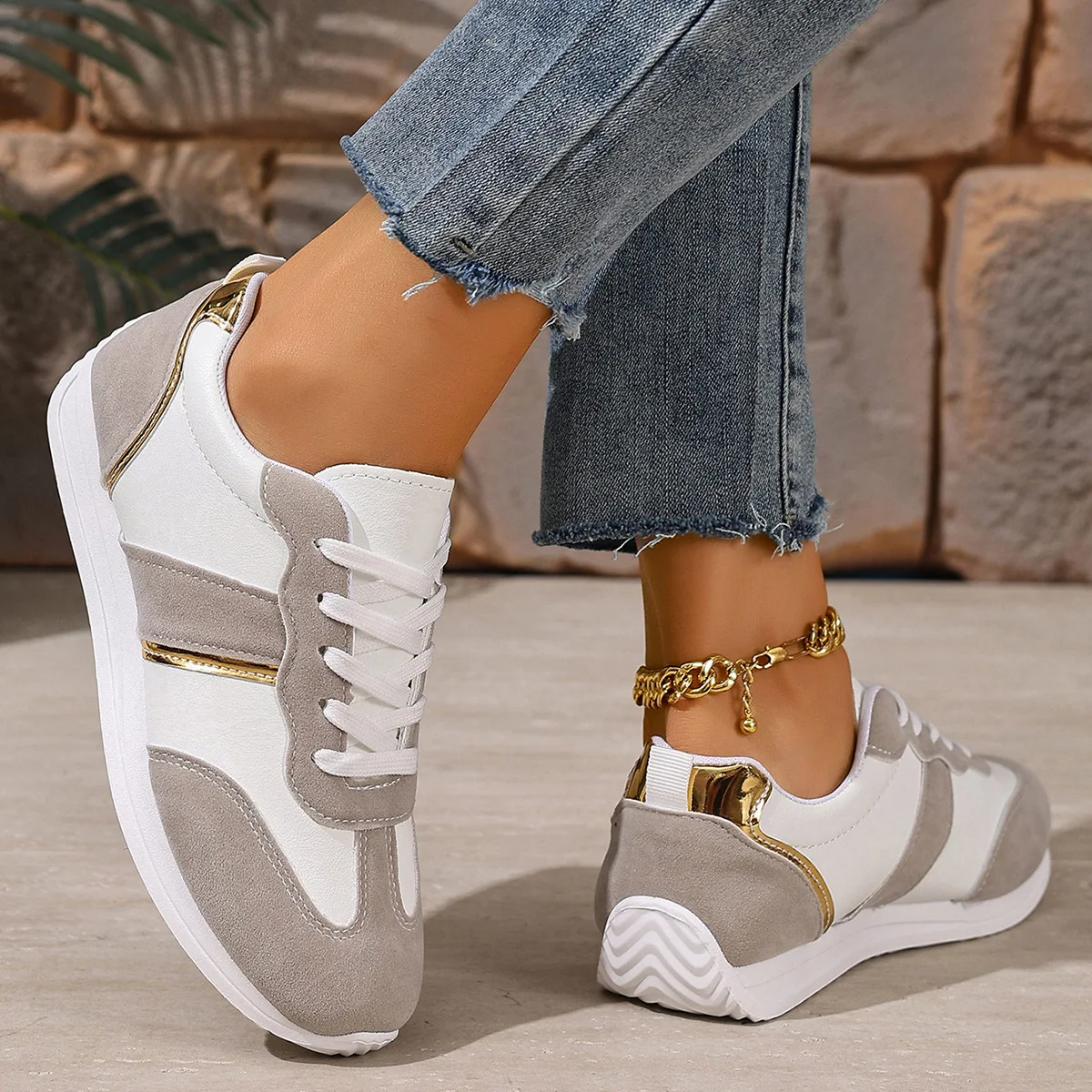 Casual Low-Top Women's Running - Running Shoes Women 评论和价格