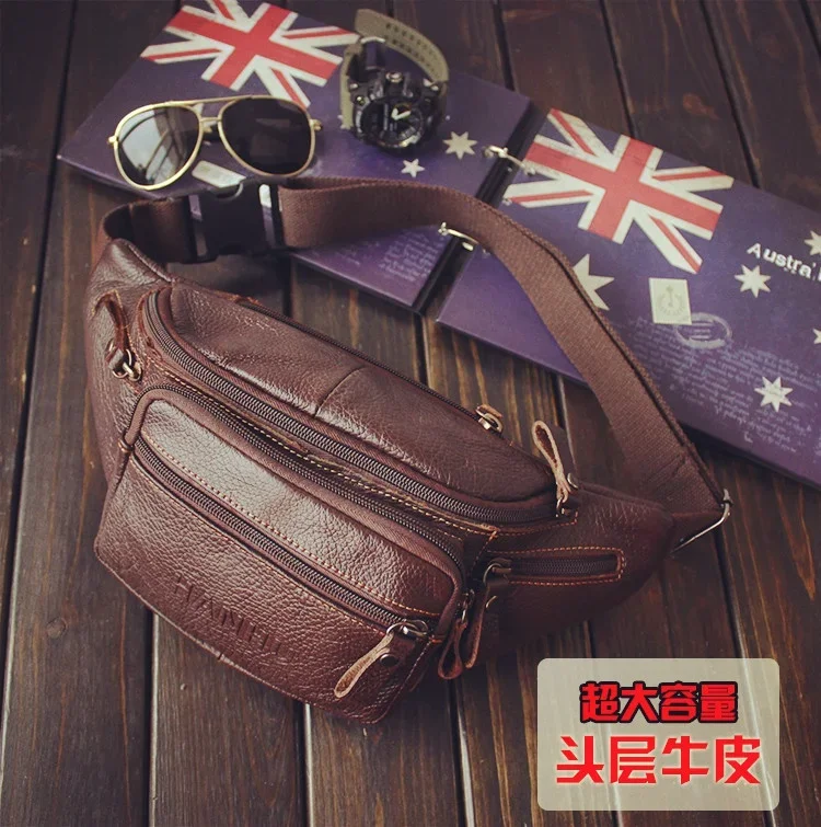 Genuine Cowhide Leather Waist  - Running Belt 评论和价格