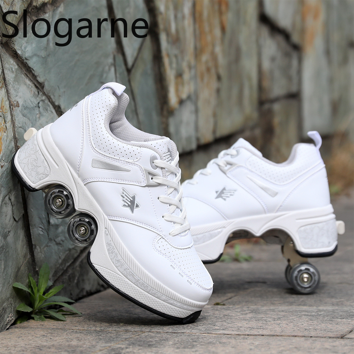 Women 4 Wheels Deformation Rol - Running Shoes Men 评论和价格