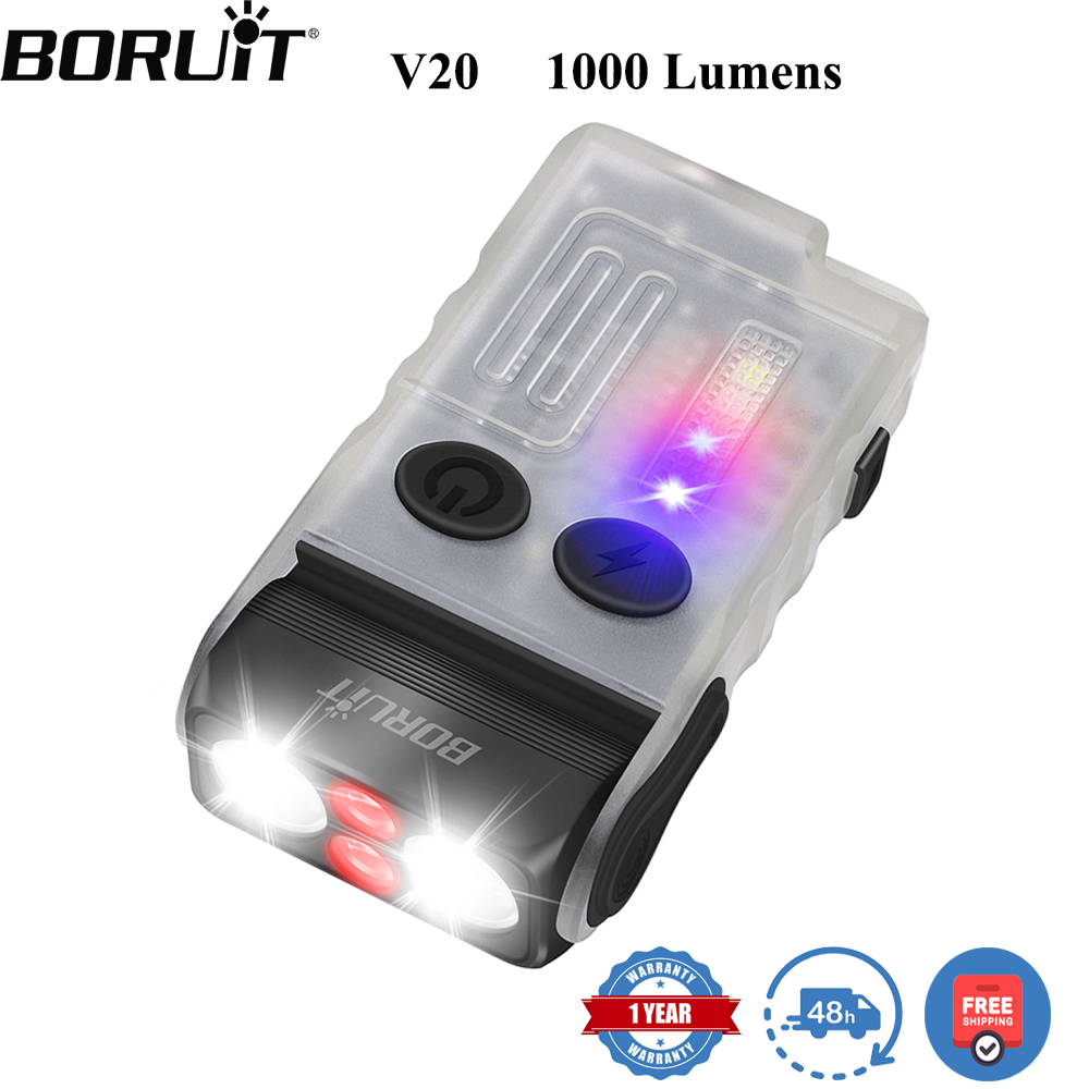 BORUiT V20 Fluorescence Buzzer - Running Headlamp 评论和价格