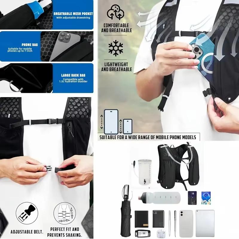 Running Vest with Water Bottle - Hydration Vest 评论和价格