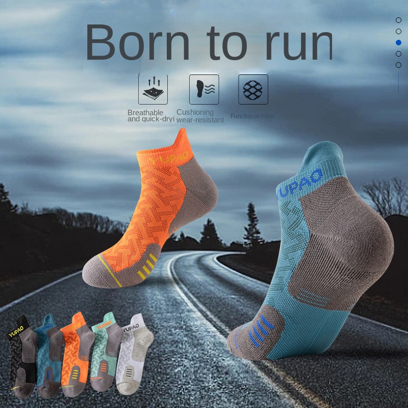 3 Pairs  New Men's Professiona - Sports Socks 评论和价格