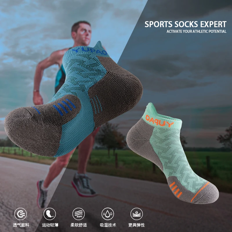 3 Pairs  New Men's Professiona - Sports Socks 评论和价格