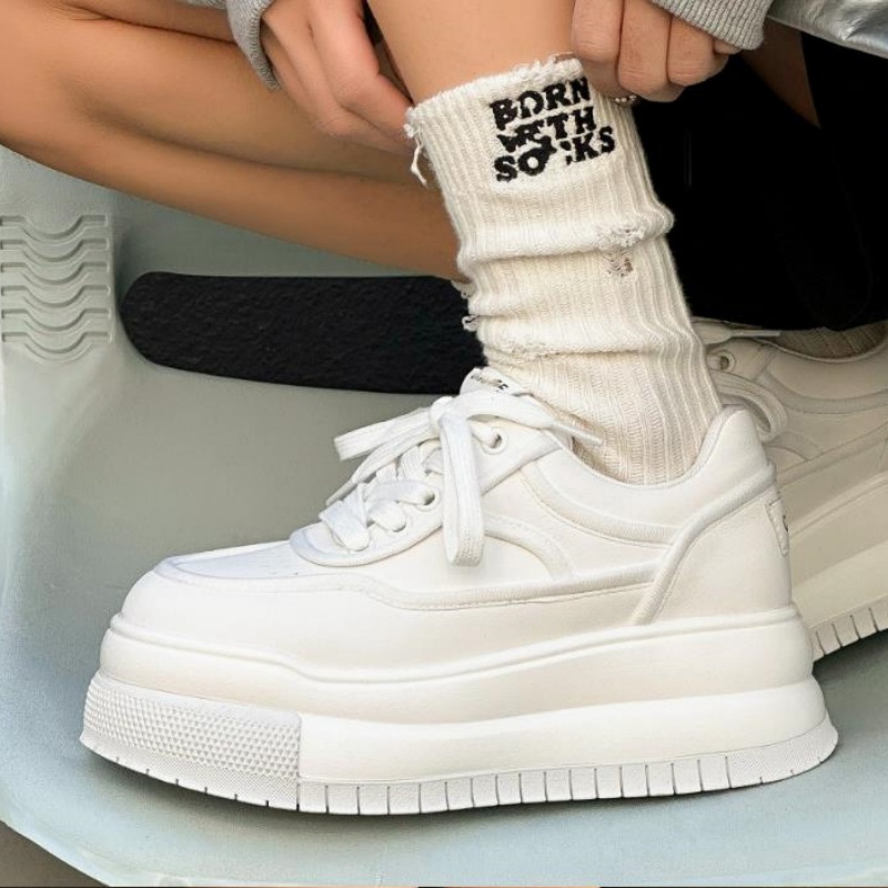 New Leather Women's White Brea - Running Shoes Women 评论和价格