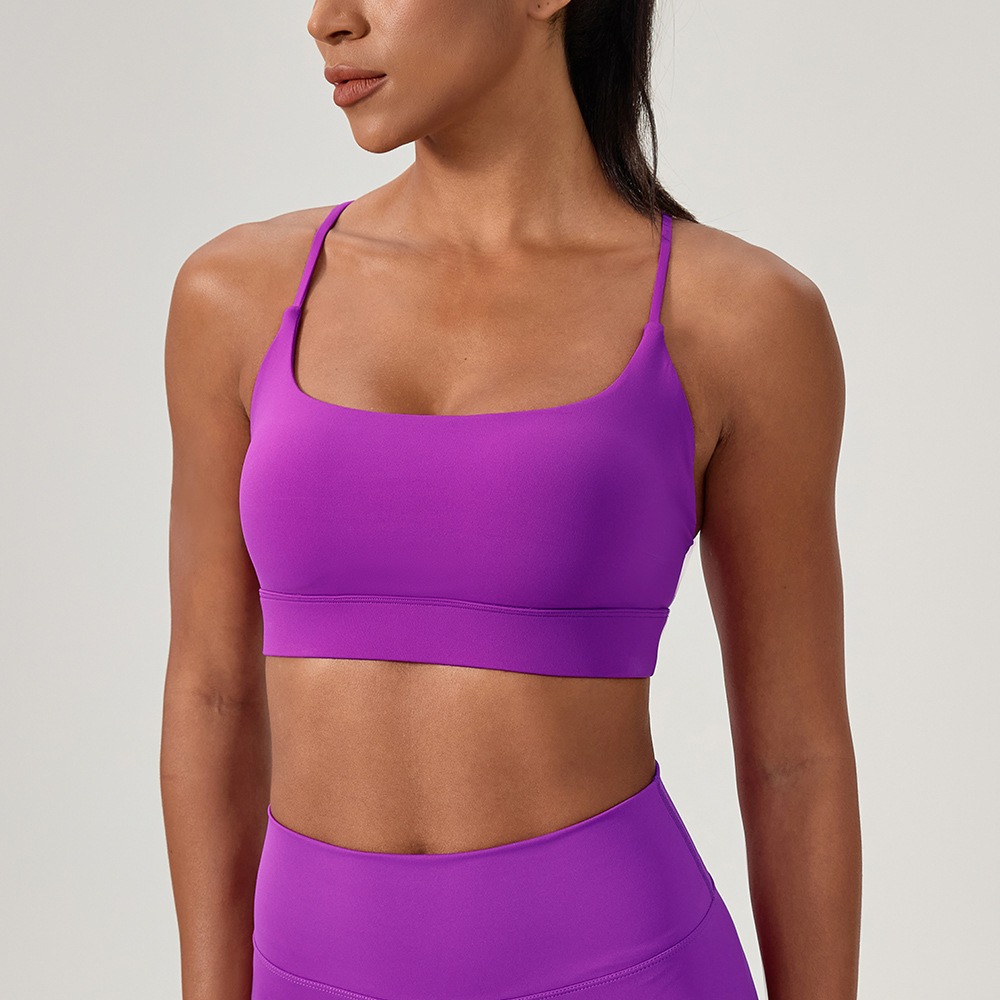 Women's Sexy Yoga Bra Cross St - Running Belt 评论和价格
