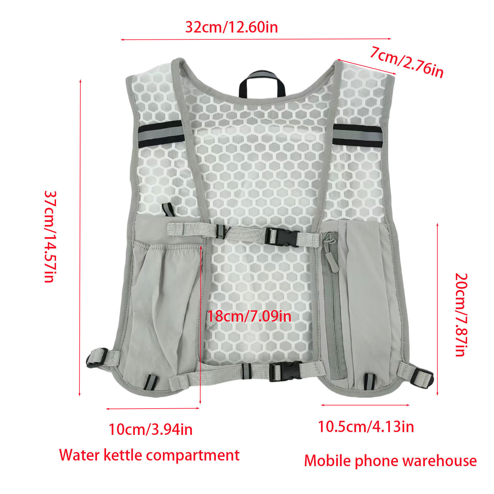 Unisex Running Vest Water-Resi - Hydration Vest 评论和价格