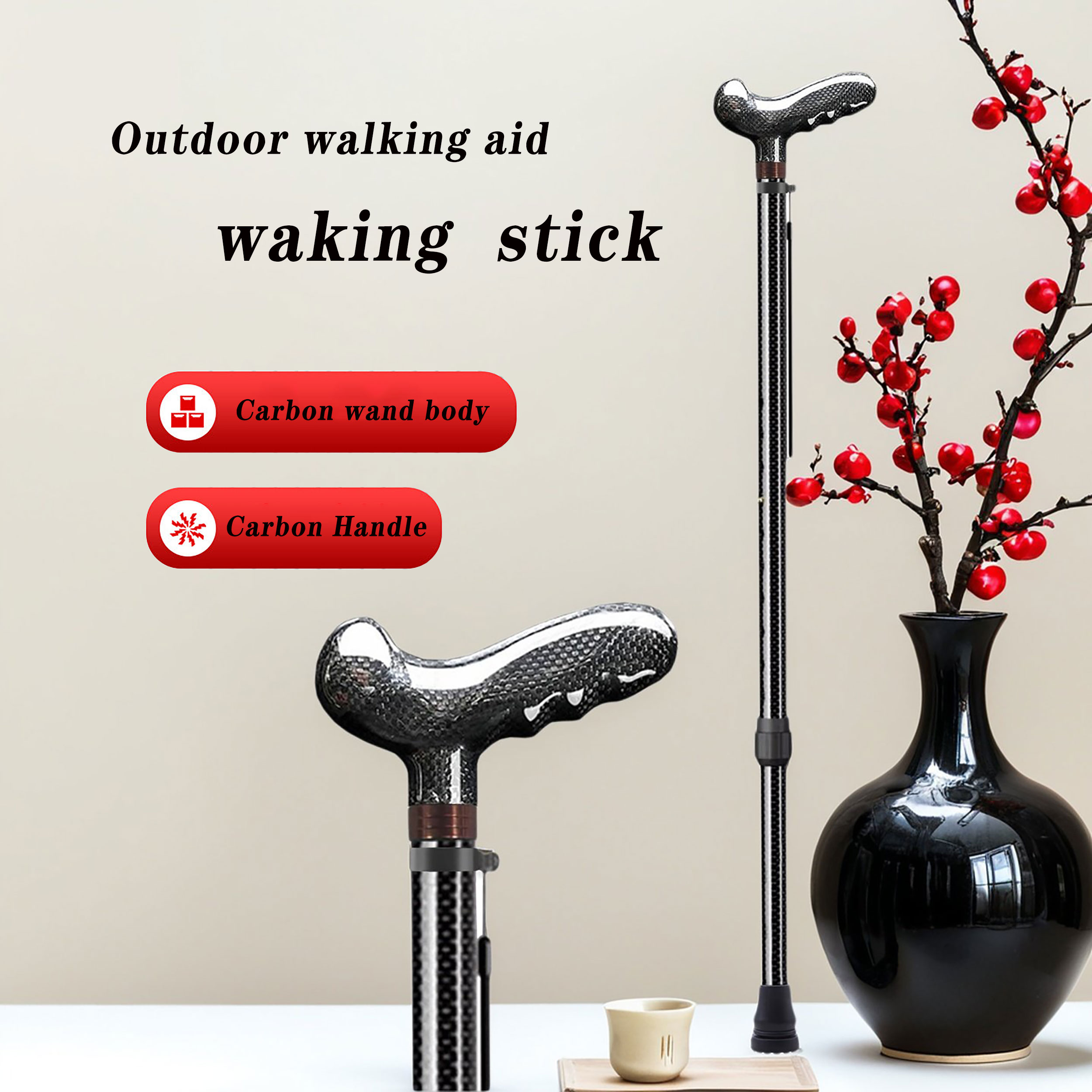 Ultra-light Carbon Fiber Teles - Trekking Pole Carbon 评论和价格