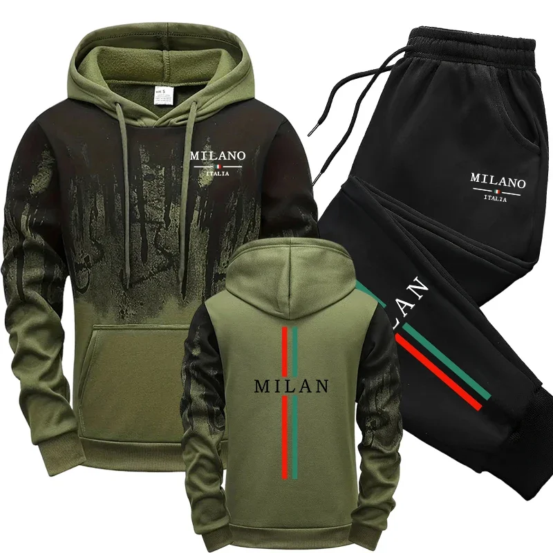 Autumn Winter Tracksuit Italy  - Joggers Pants 评论和价格