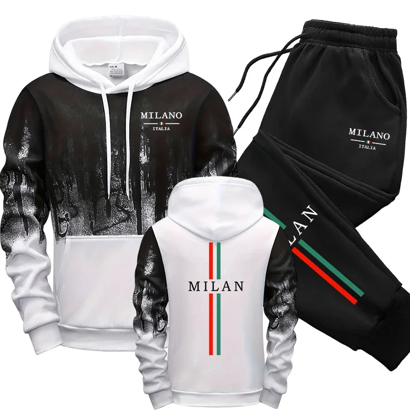 Autumn Winter Tracksuit Italy  - Joggers Pants 评论和价格