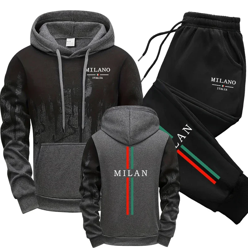 Autumn Winter Tracksuit Italy  - Joggers Pants 评论和价格