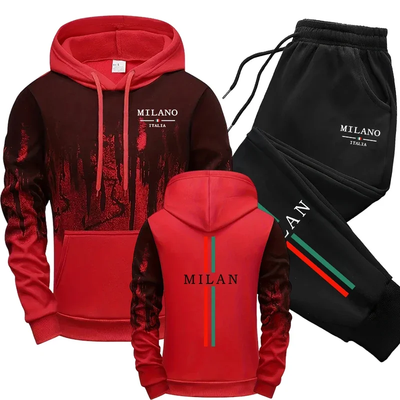 Autumn Winter Tracksuit Italy  - Joggers Pants 评论和价格