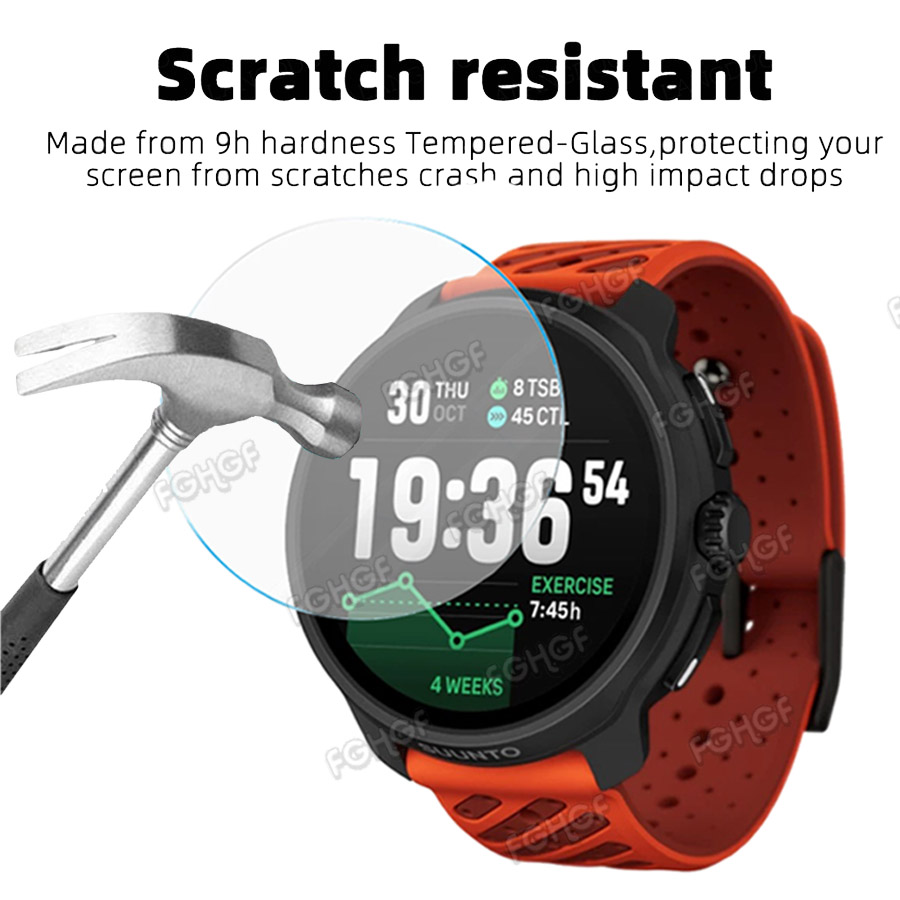Tempered Glass Protective Film - Running Watch 评论和价格