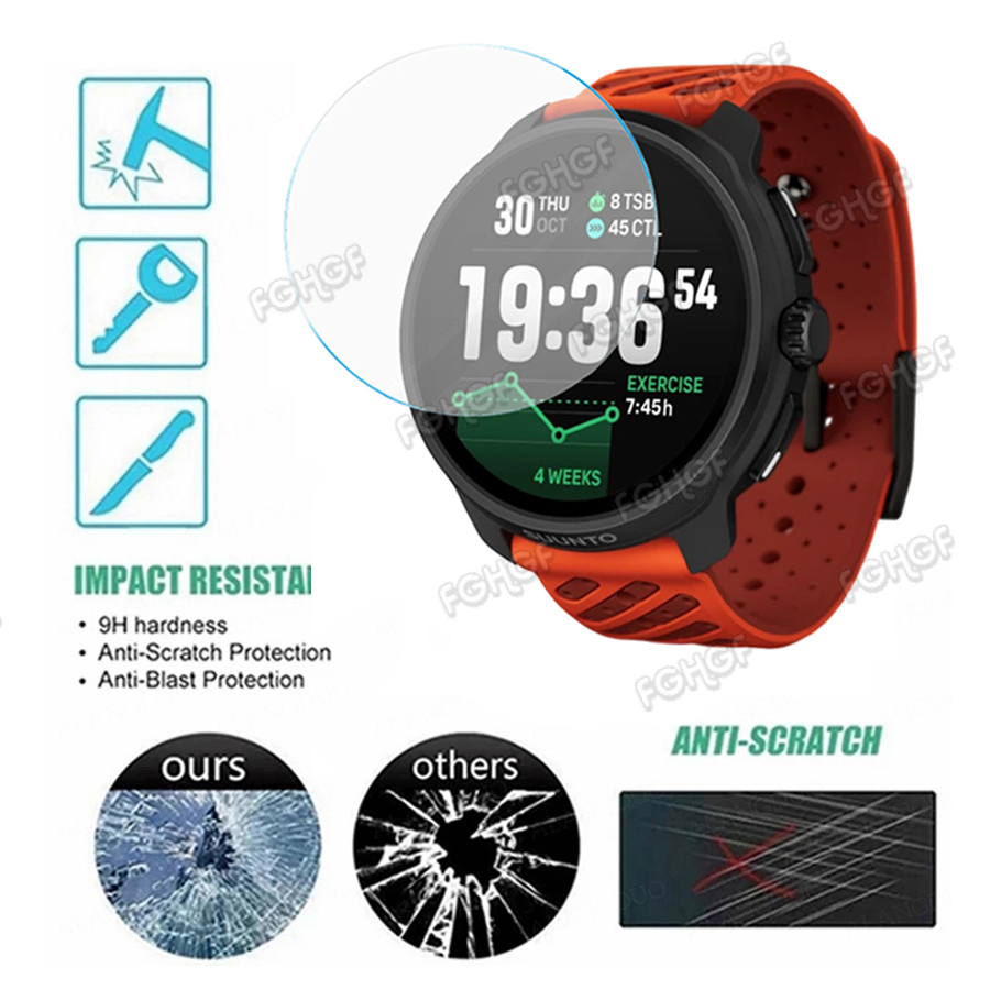 Tempered Glass Protective Film - Running Watch 评论和价格