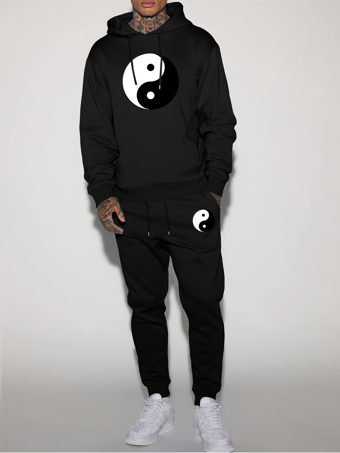 2026 Men Yin Yang Tai Chi Symb - Joggers Pants 评论和价格