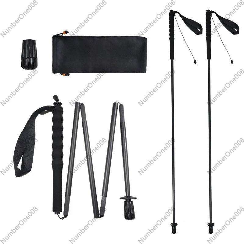 Ultra-Light Carbon Fiber Foldi - Trekking Pole Carbon 评论和价格