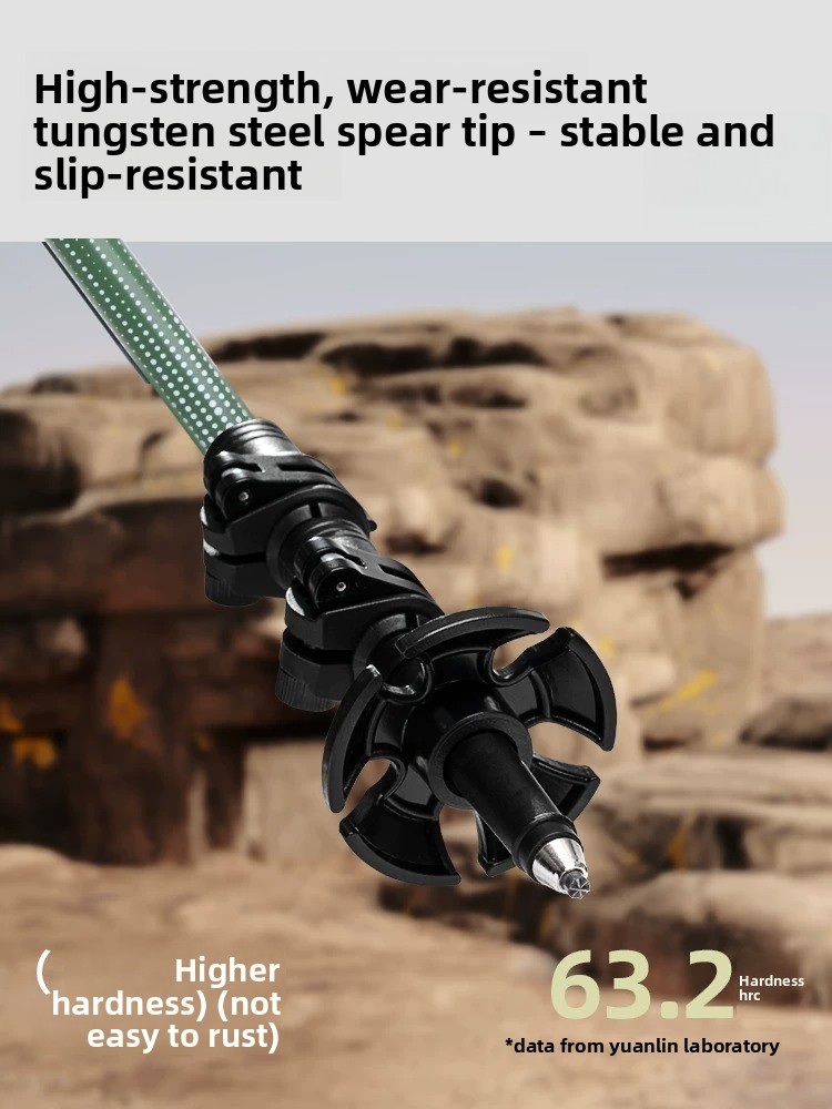 Professional 3K Carbon Fiber T - Trekking Pole Carbon 评论和价格