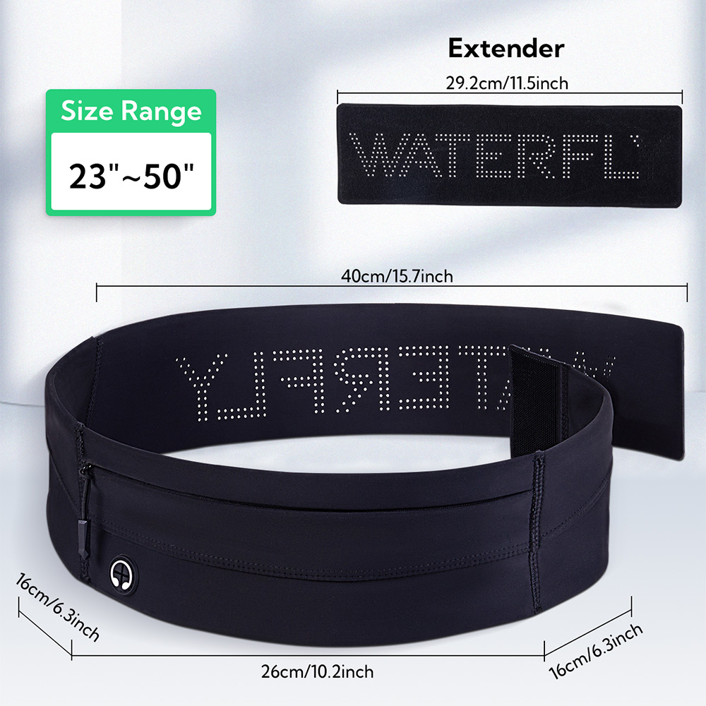 WATERFLY Running Belt Fanny Pa - Running Belt 评论和价格