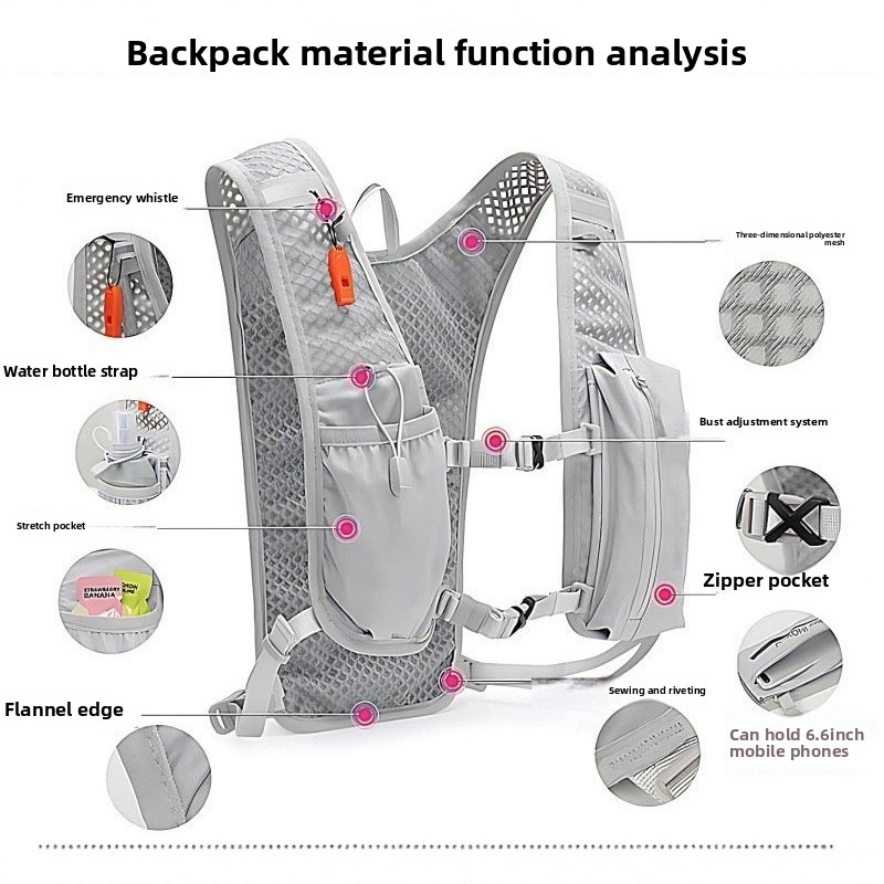 Running phone bag outdoor hiki - Hydration Vest 评论和价格