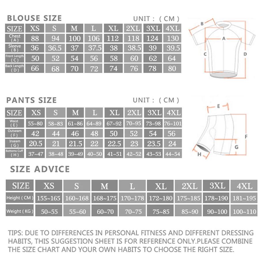 2025 Hiru Cycling Jersey Set S - Race Bib 评论和价格