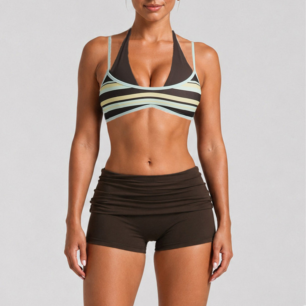 Pad Women Block Dot Halter Dou - Running Belt 评论和价格