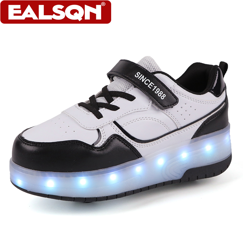 New Children's LED Light Up Ro - Running Shoes Men 评论和价格