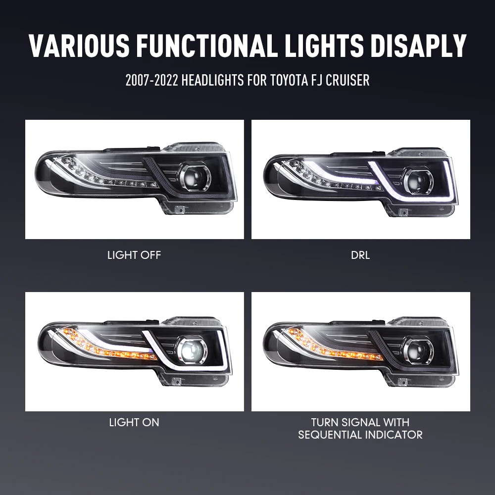 2PCs Car Styling Head Lamp for - Running Headlamp 评论和价格
